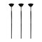 Black Swan Synthetic Red Sable Paint Brushes Fan Sets of 2 - Professional Quality Long Handle Paint Brushes in Assorted Shapes and Sizes for Oil, Heavy Body Media and Acrylic - Artists of All Levels